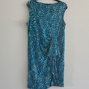 Jones New York Collection Teal Dress